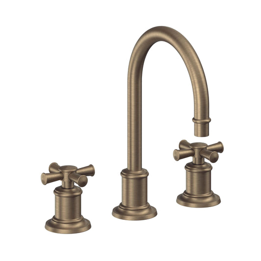 California Faucets 4802X  Miramar  8" Widespread Lavatory Faucet with ZeroDrain