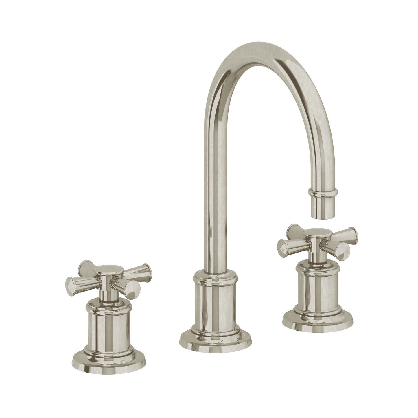 California Faucets 4802X  Miramar  8" Widespread Lavatory Faucet with ZeroDrain