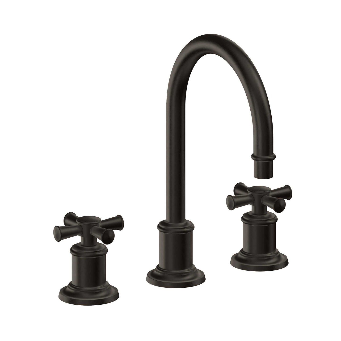 California Faucets 4802X  Miramar  8" Widespread Lavatory Faucet with ZeroDrain