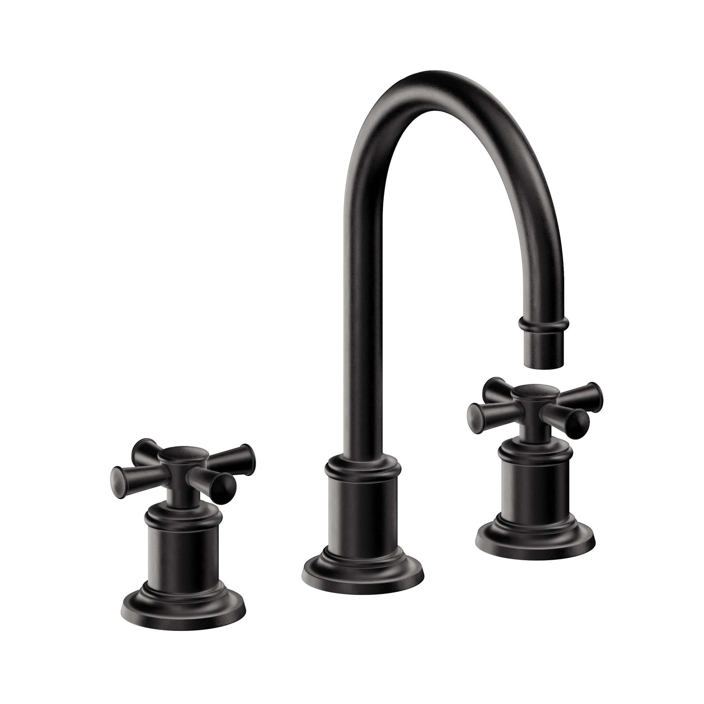 California Faucets 4802X  Miramar  8" Widespread Lavatory Faucet with ZeroDrain
