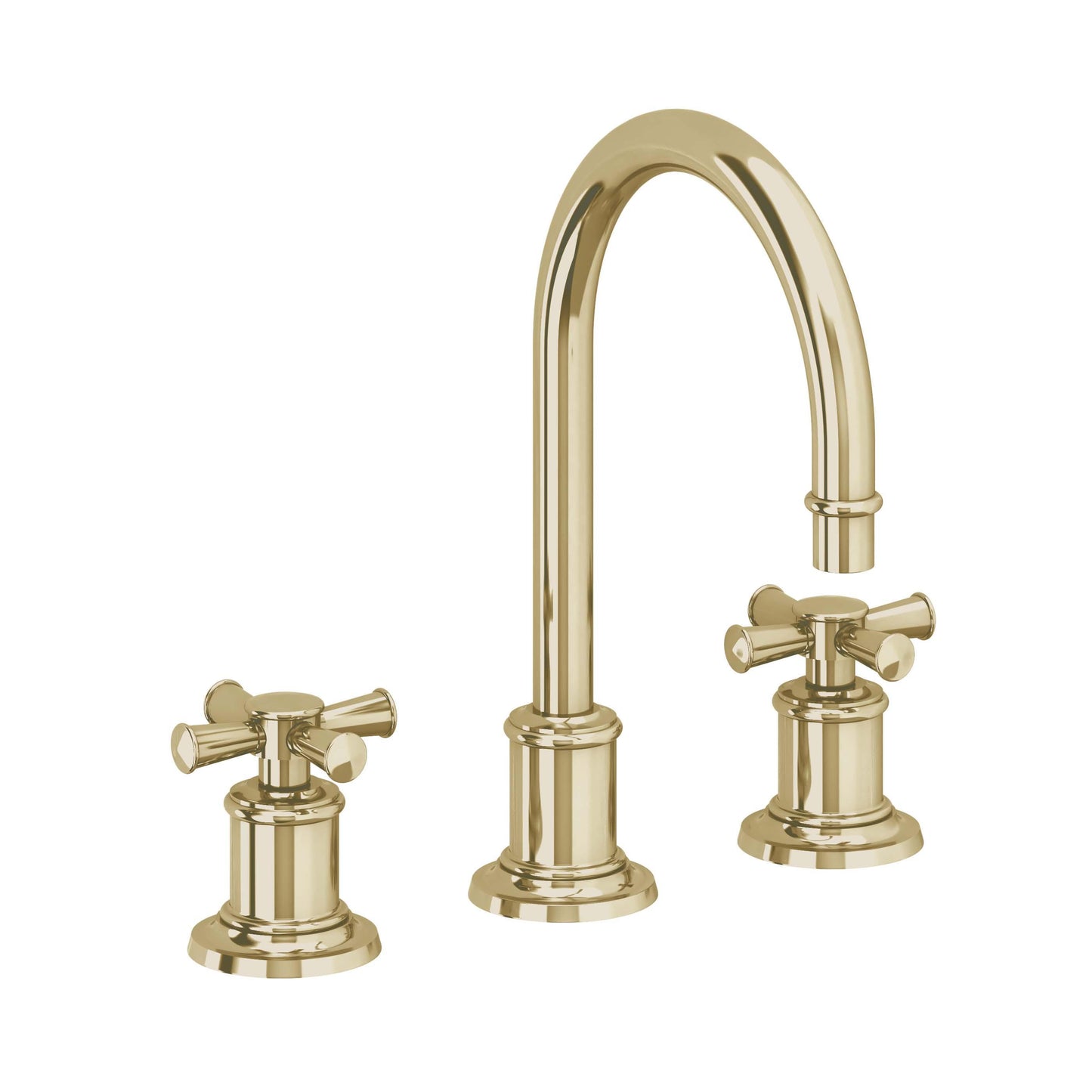 California Faucets 4802X  Miramar  8" Widespread Lavatory Faucet with ZeroDrain