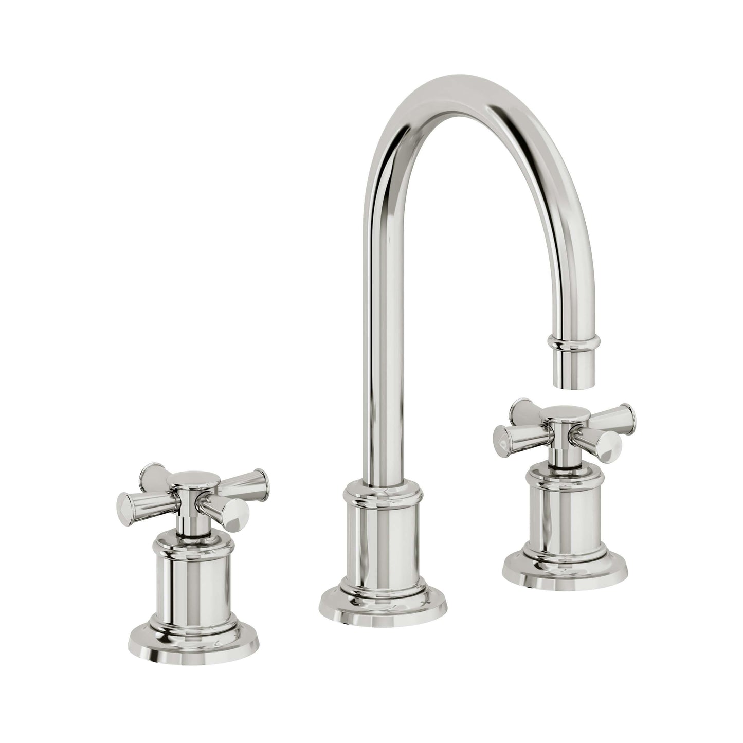 California Faucets 4802X  Miramar  8" Widespread Lavatory Faucet with ZeroDrain