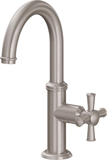 California Faucets Miramar 4809X-1 Single Hole Lavatory/Bar/Prep Faucet - Low Spout