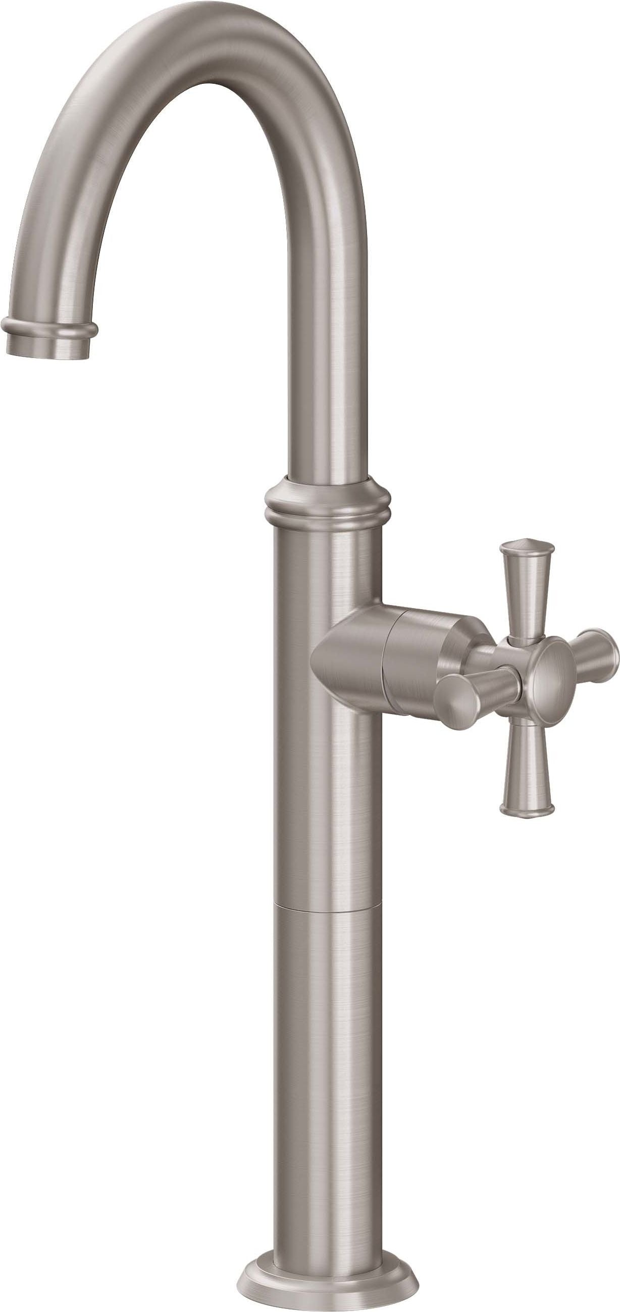 California Faucets Miramar 4809-2 Single Hole Lavatory/Bar/Prep Faucet - High Spout