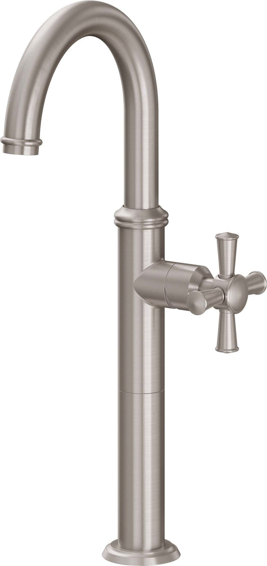 California Faucets Miramar 4809-2 Single Hole Lavatory/Bar/Prep Faucet - High Spout