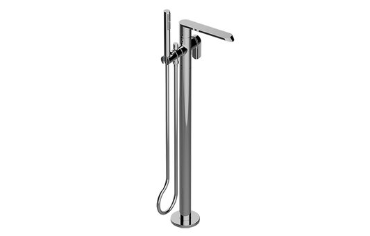 Graff Phase - G-6654-LM45N-T Floor-Mounted Tub Filler (Trim)