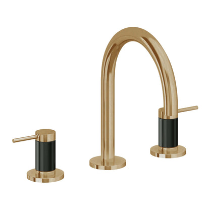California Faucets 5202D Street  8" Widespread Lavatory Faucet with Completely Finished ZeroDrain