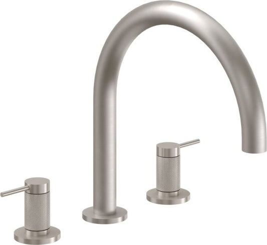 CALIFORNIA FAUCETS 5208K D Street Complete Roman Tub Set - Arc Spout