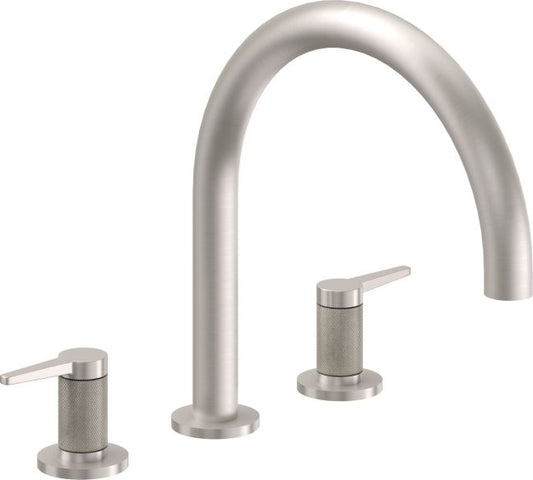CALIFORNIA FAUCETS 5308K D Street Complete Roman Tub Set - Arc Spout