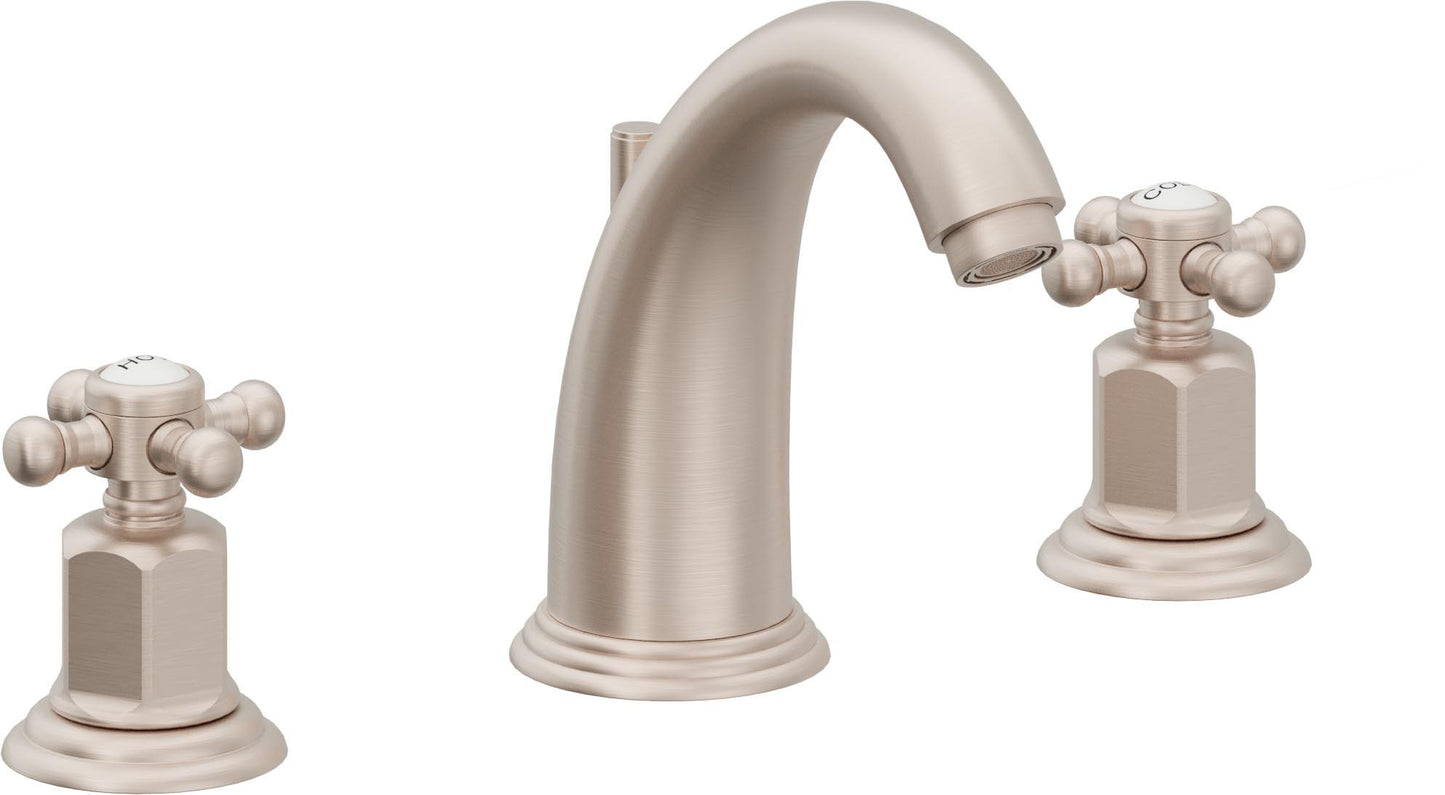 California Faucets 5602X  Coronado  8" Widespread Lavatory Faucet with ZeroDrain