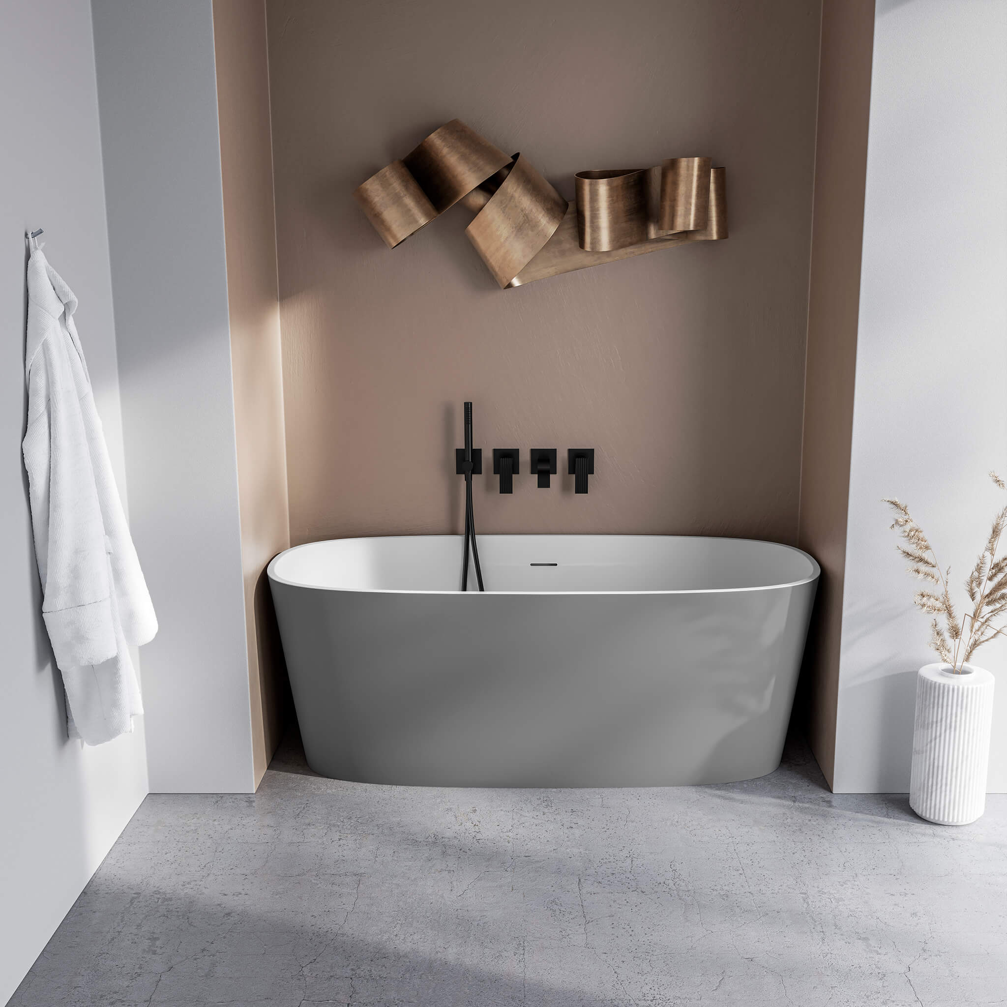 STONETOUCH 59000 Fiftynine Free Standing Bathtub Secondary image