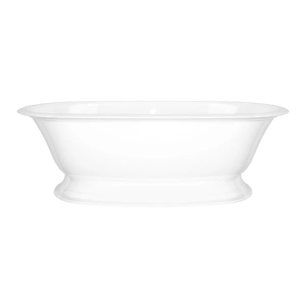 Victoria+Albert Elwick 75" x 36" Freestanding Soaking Pedestal Bathtub With Void