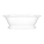 Victoria+Albert Elwick 75" x 36" Freestanding Soaking Pedestal Bathtub With Void