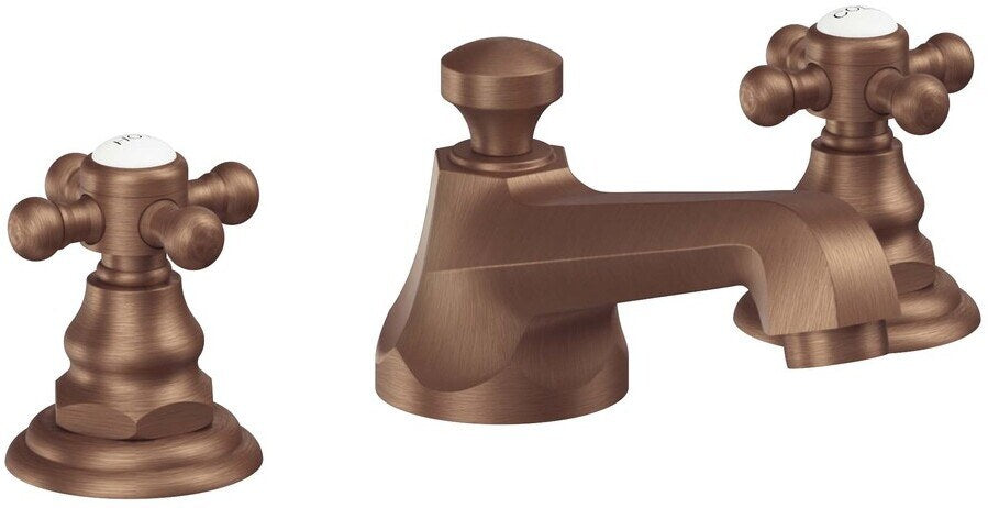 California Faucets 6002Del Mar  8" Widespread Lavatory Faucet with ZeroDrain