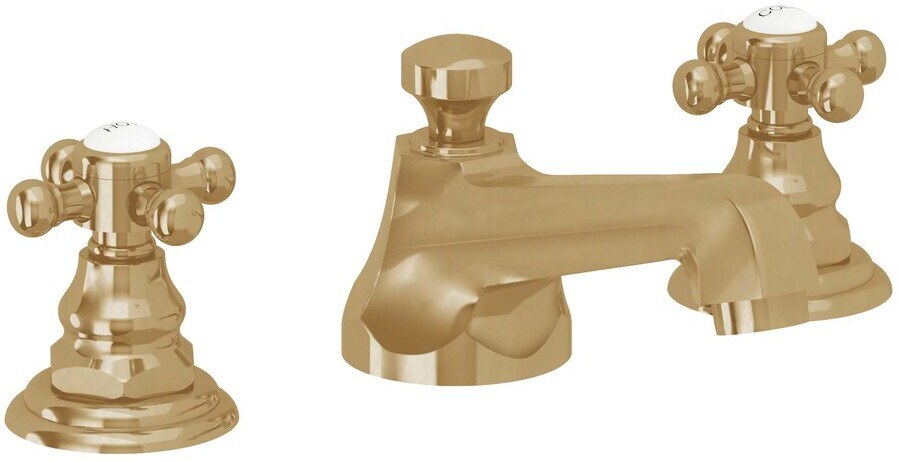 California Faucets 6002Del Mar  8" Widespread Lavatory Faucet with ZeroDrain