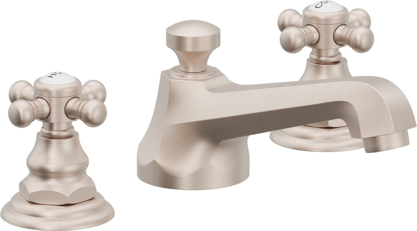 California Faucets 6002X  Del Mar  8" Widespread Lavatory Faucet with ZeroDrain