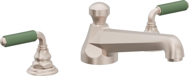 CALIFORNIA FAUCETS 6008-GP Del Mar Complete Roman Tub Set
