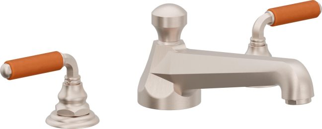 CALIFORNIA FAUCETS 6008-OP Del Mar Complete Roman Tub Set