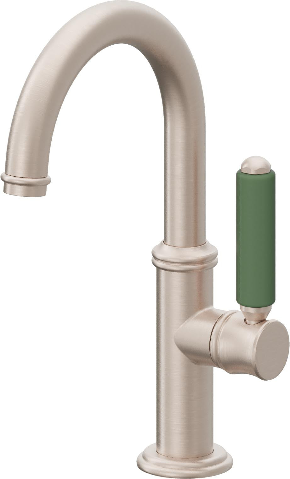 California Faucets Bel Canto E309B-1 Single Hole Lavatory/Bar/Prep Faucet - Low Spout