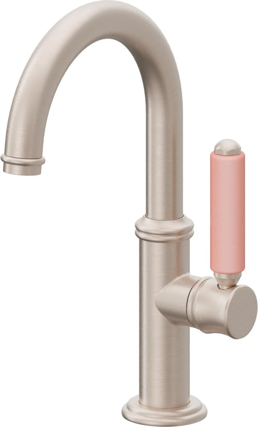 California Faucets Del Mar 6009-1-BP Single Hole Lavatory/Bar/Prep Faucet - Low Spout