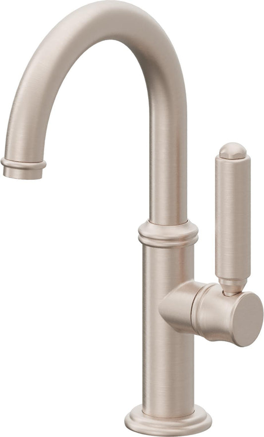 California Faucets D Street 5209B-2 Single Hole Lavatory/Bar/Prep Faucet - High Spout