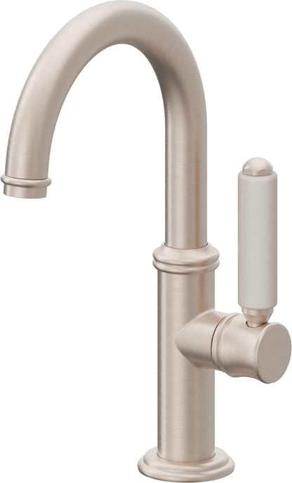 California Faucets Del Mar 6009-1-RD Single Hole Lavatory/Bar/Prep Faucet - Low Spout
