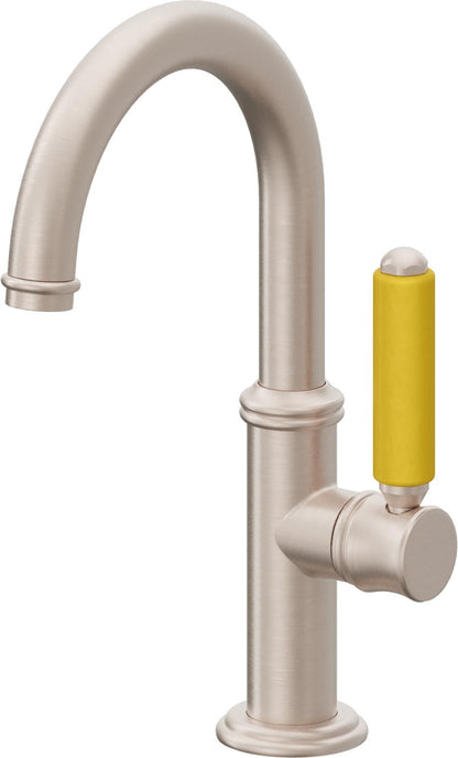 California Faucets Del Mar 6009-1-WP Single Hole Lavatory/Bar/Prep Faucet - Low Spout