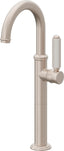 California Faucets Del Mar 6009-2-PP Single Hole Lavatory/Bar/Prep Faucet - High Spout