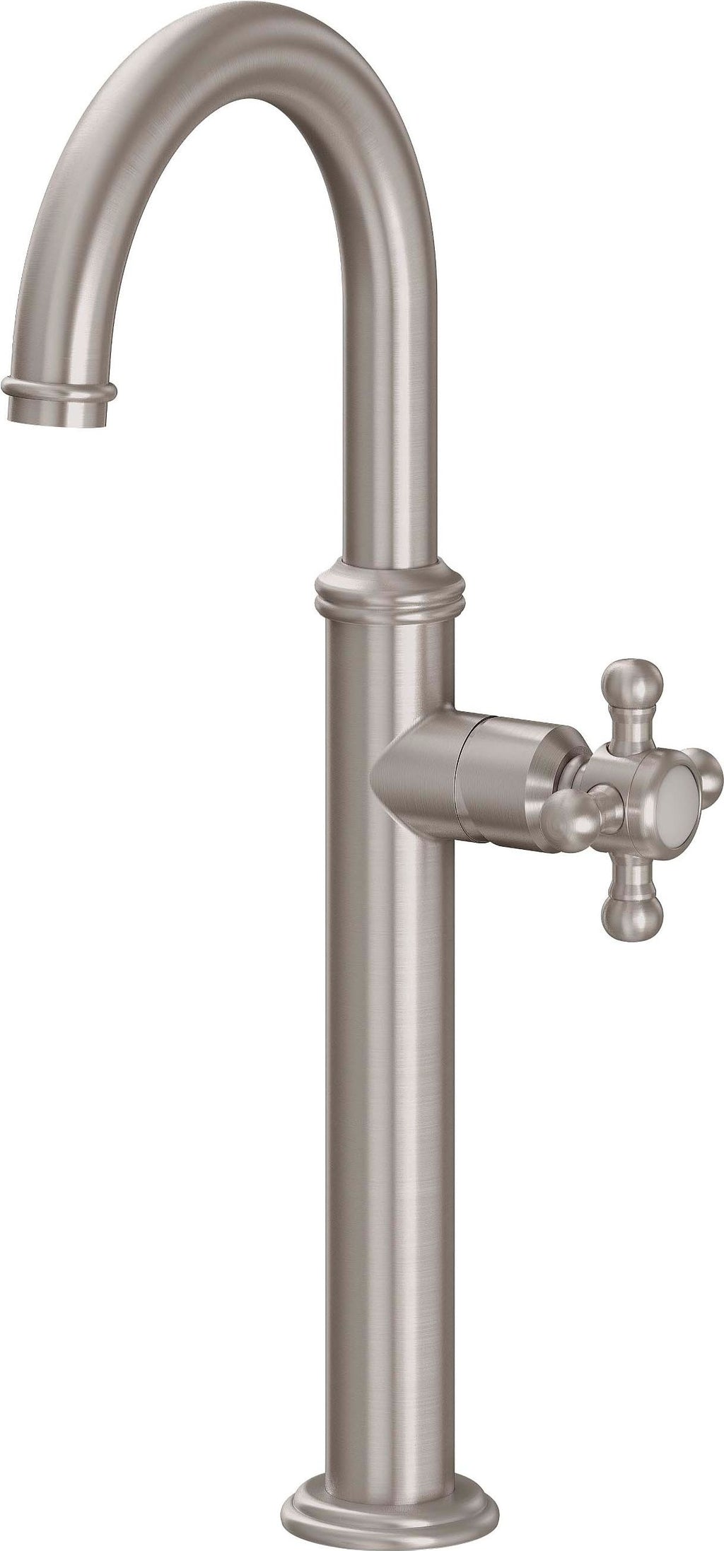 California Faucets Del Mar 6009-2-WP Single Hole Lavatory/Bar/Prep Faucet - High Spout