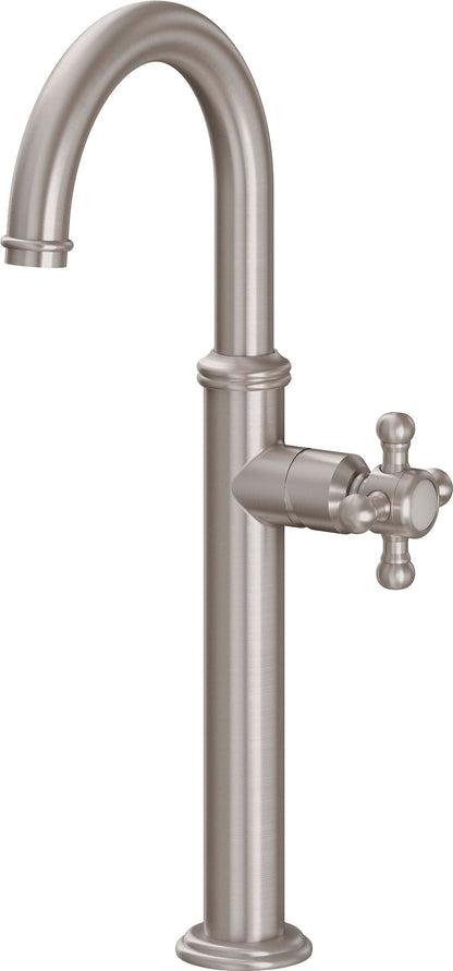 California Faucets Del Mar 6009-2-WP Single Hole Lavatory/Bar/Prep Faucet - High Spout
