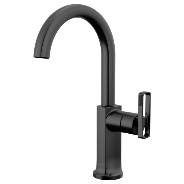 BRIZO 61006LF Bar Faucet with Arc Spout - Knob Handle Main image