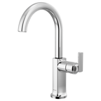 BRIZO 61006LF Bar Faucet with Arc Spout - Lever Handle