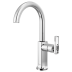 BRIZO 61006LF Bar Faucet with Arc Spout - Knob Handle