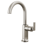 BRIZO 61006LF Bar Faucet with Arc Spout - Lever Handle