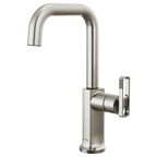 BRIZO 61007LF Bar Faucet with Square Spout - Knob Handle