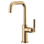 BRIZO LITZE 61053LF Bar Faucet with Square Spout and Knurled Handle Kit
