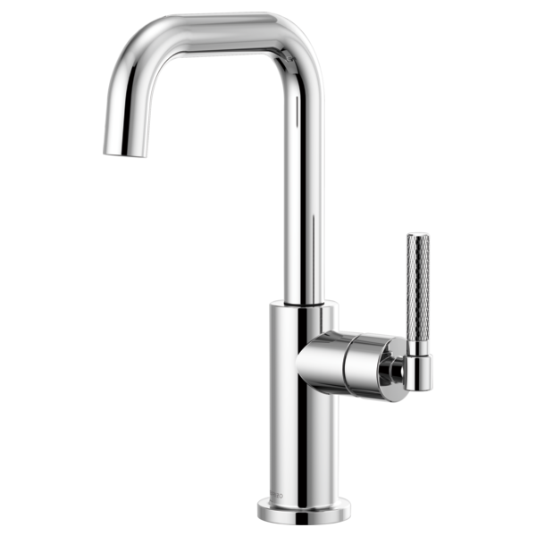 BRIZO LITZE 61053LF Bar Faucet with Square Spout and Knurled Handle Kit Main image