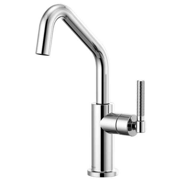 BRIZO LITZE 61063LF Bar Faucet with Angled Spout and Knurled Handle Kit Main image