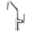 BRIZO LITZE 61063LF Bar Faucet with Angled Spout and Knurled Handle Kit