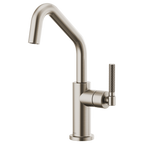 BRIZO LITZE 61063LF Bar Faucet with Angled Spout and Knurled Handle Kit