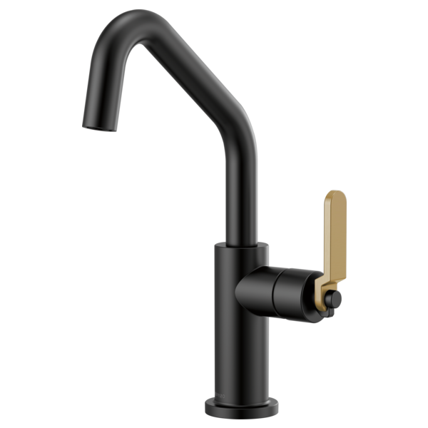 BRIZO LITZE 61064LF Bar Faucet with Angled Spout and Industrial Handle Kit Main image