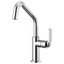 BRIZO LITZE 61064LF Bar Faucet with Angled Spout and Industrial Handle Kit