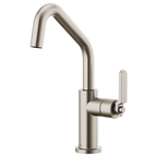BRIZO LITZE 61064LF Bar Faucet with Angled Spout and Industrial Handle Kit
