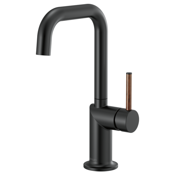 BRIZO 61065LF Bar Faucet with Square Spout - Wood Lever Handle Main image