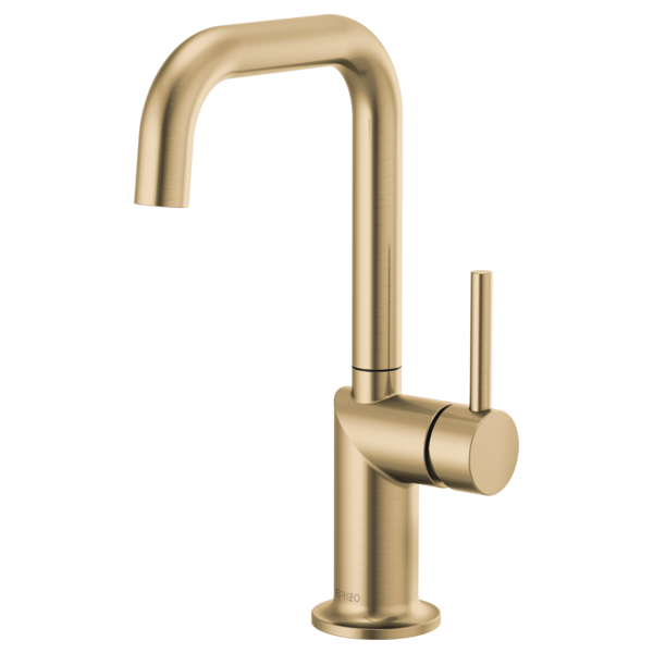 BRIZO 61065LF Bar Faucet with Square Spout - Metal Lever Handle Secondary image