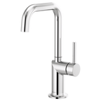 BRIZO 61065LF Bar Faucet with Square Spout - Metal Lever Handle