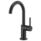 BRIZO 61075LF Bar Faucet with Arc Spout - Metal Lever Handle