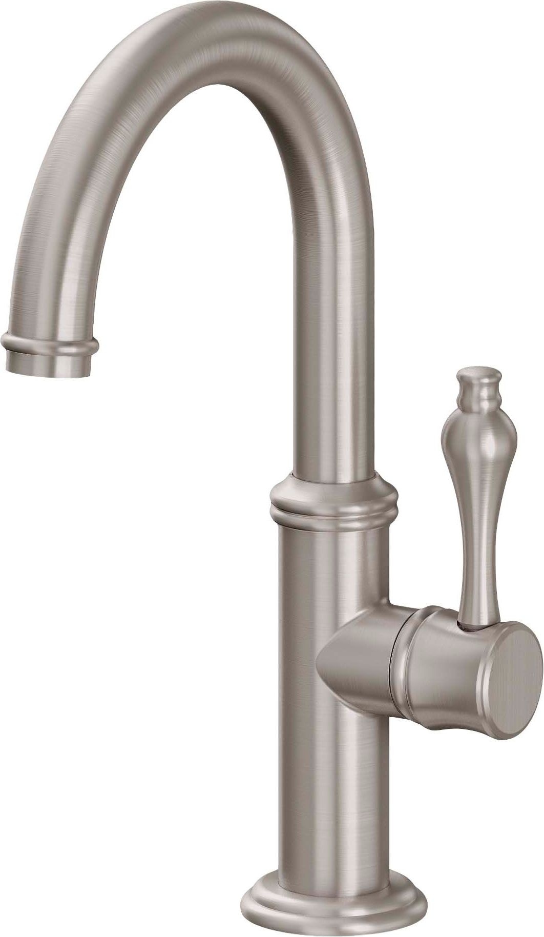California Faucets Del Mar 6009X-2 Single Hole Lavatory/Bar/Prep Faucet - High Spout