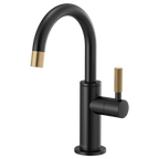 BRIZO LITZE 61343LF Beverage Faucet with Arc Spout and Knurled Handle