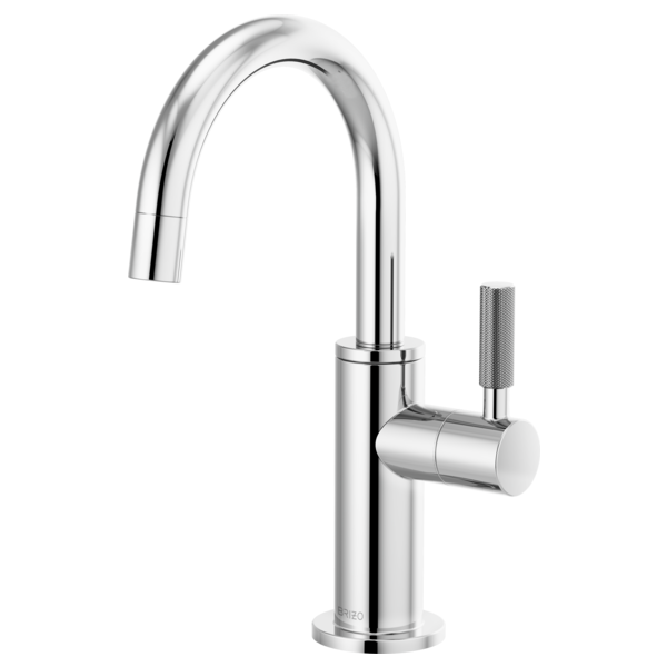 BRIZO LITZE 61343LF Beverage Faucet with Arc Spout and Knurled Handle Main image